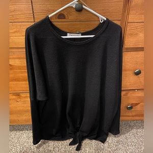 Lightweight Sweater with Tie Detail